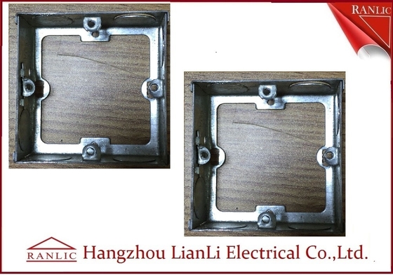 Κίνα Ηλεκτρικό δαχτυλίδι επέκτασης κιβωτίων συμμορίας χάλυβα με το διευθετήσιμο αυτί 20mm Knockouts 25mm προμηθευτής