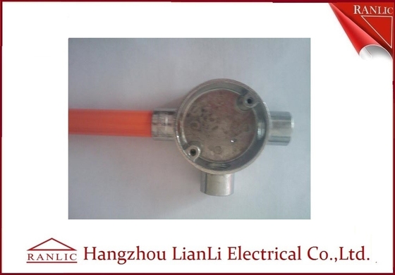 Κίνα Ντυμένος PVC σωλήνας αγωγών ΓΠ χάλυβα BS31 BS4568 σε πράσινο/το πορτοκάλι προμηθευτής