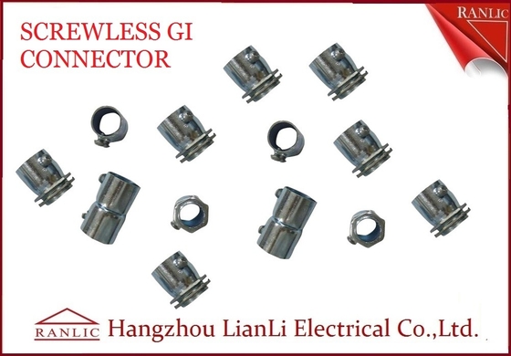 Κίνα συνδετήρας ηλεκτρο γαλβανισμένο BS4568 Screwless αγωγών ΓΠ χάλυβα 20mm 25mm προμηθευτής