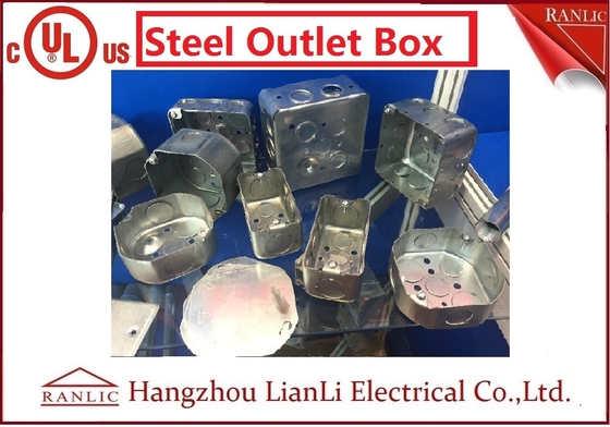 Κίνα Συνήθεια 1mm 1.6mm τετραγωνικά ηλεκτρικά κιβώτια UL μετάλλων κιβωτίων αγωγών που απαριθμούνται προμηθευτής