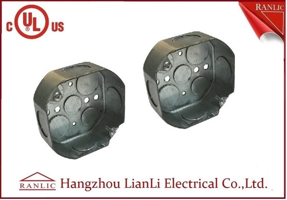 Κίνα Ηλεκτρικό κιβώτιο αγωγών μετάλλων Octangular κιβωτίων εξόδου 4 ίντσα * 4 ίντσα προμηθευτής