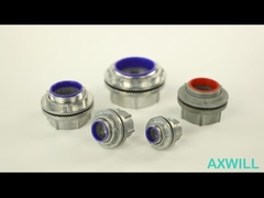 Συνδετήρας Emt αργιλίου κανένας τύπος Ul Setscrew με Locknut ή το χάλυβα 1/2 ψευδάργυρου» -4»