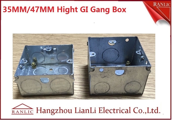 Κίνα Knockouts 20mm 25mm κιβώτιο συμμορίας χάλυβα με το τελικό &amp; διευθετήσιμο δαχτυλίδι ορείχαλκου προμηθευτής