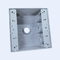 Το PVC έντυσε το αδιάβροχο κιβώτιο συνδέσεων αργιλίου γκρίζο 4Holes 2-1/8» βαθιά προμηθευτής